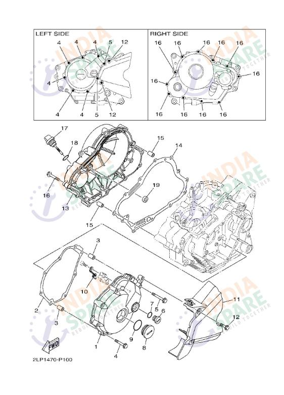 CRANKCASE COVER 1